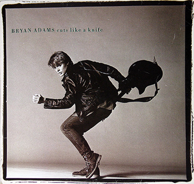 BRYAN ADAMS - Cuts Like a Knife  album front cover vinyl record